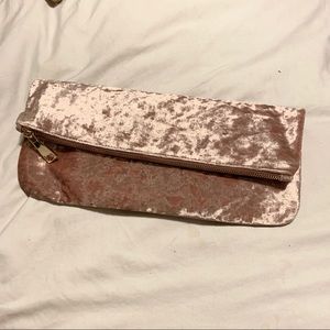Extra 50% off! Pink Velvet Clutch